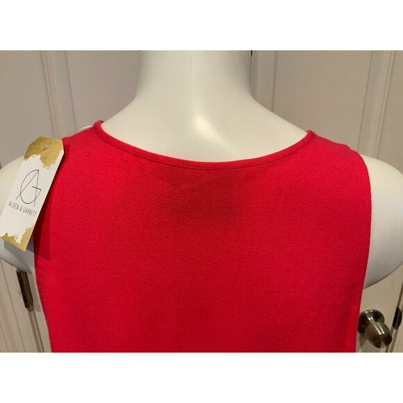 3.1 Phillip Lim Dark, Bright Pink Split Side Tank Top, Size 8 (US) - Picture 5 of 6